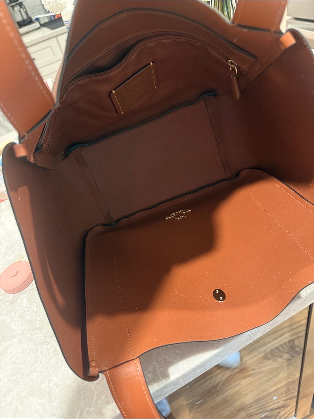Coach Hadley Turnlock Tote bag - Picture 12 of 13